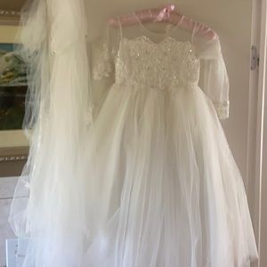 👑💫 Little Girl Flower Girl Dress 💫👑